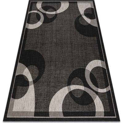 Kleden Rugsx Sisal tapijt SISAL FLOORLUX 20078 ZWART / 120x170 cm
