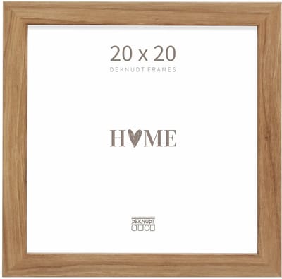 Deknudt Frames fotolijst - S45SH2 - houtkleur - fotomaat: 20x20 cm