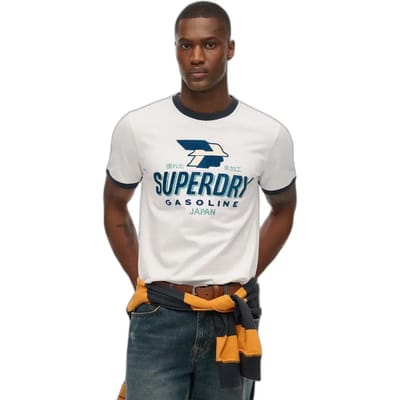 Superdry - Modern Industry relaxed T-shirt - Heren - T-shirts