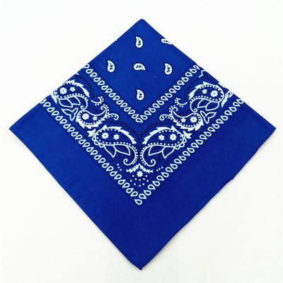 Go Go Gadget - 100% Katoen - Bandana - Boerenzakdoek - 55x55cm - Blauw