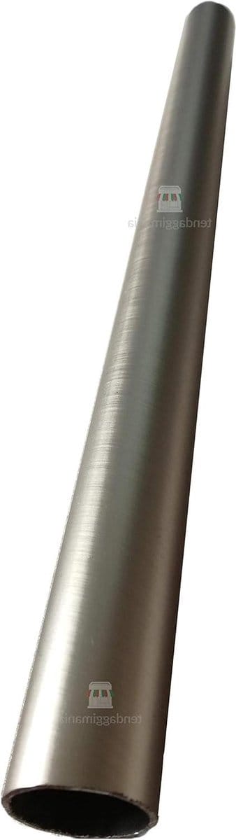 Gordijnroede Metaal - Gordijnstang Raam - Binnen Decoratie - Extra Zware Kwaliteit - 240 cm Lengte - Gesatineerd Nikkel