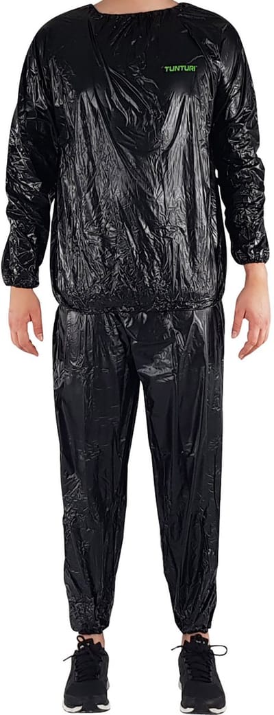 Tunturi Zweetpak -Sauna Suit - Sauna pak - XL - Zwart
