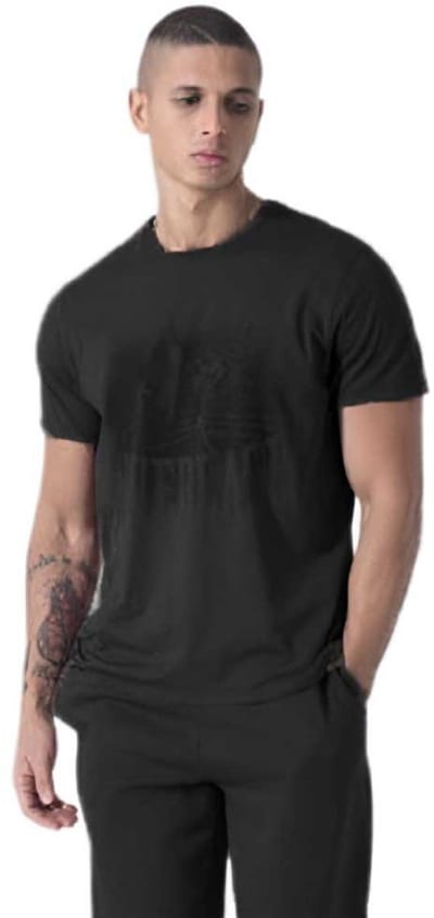 Everlast Fading Graphic T-shirt Met Korte Mouwen Zwart S Man