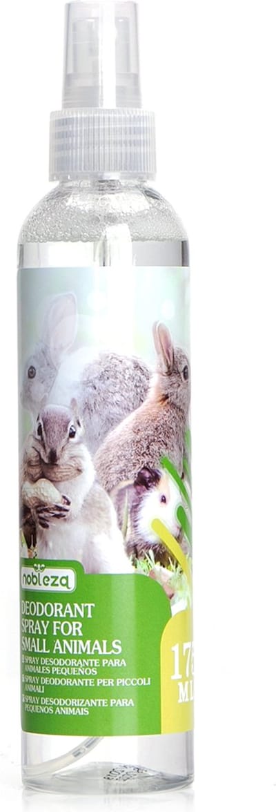 Nobleza Deodorantspray kleine huisdieren - Geurverwijderaar - Urinegeur verwijderaar - 175 ml