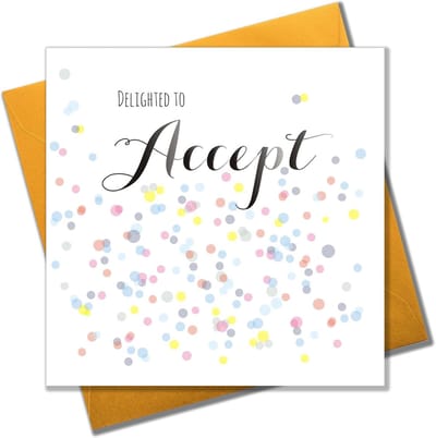 Lege Wenskaart voor Bruiloft - Prachtige, Inzichtelijke Felicitatiekaart