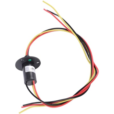 250 RPM 15A Mini Slipring 3 Draden 0-600V voor Windturbine Stroomgenerator