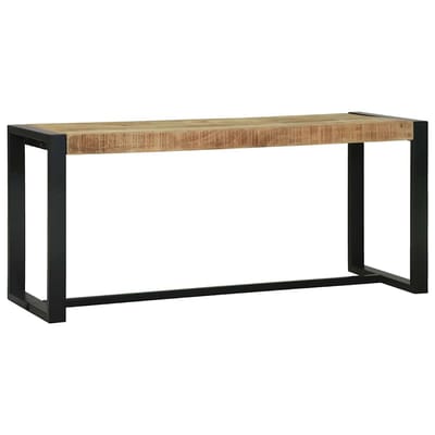vidaXL - Bank - Massief - Mango - Hout
