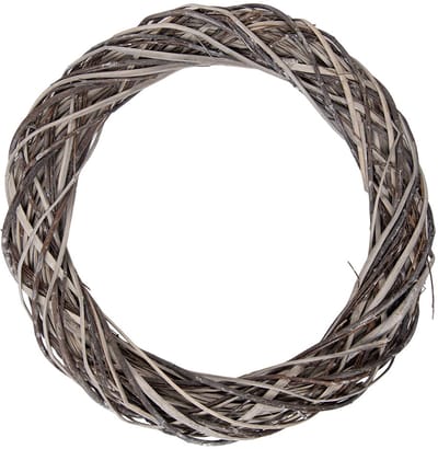 Clayre & Eef Krans Ø 50x9 cm Bruin Rotan