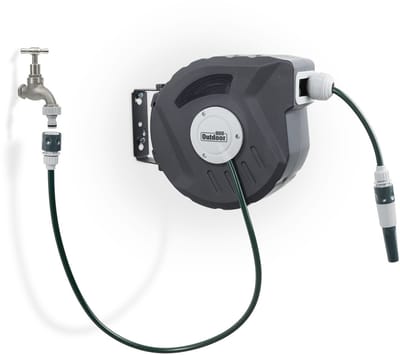 909 Outdoor Tuinslag met Haspel - 10 meter - Oprolsysteem