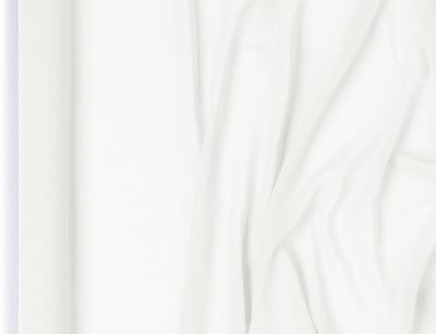 Chiffon decoratiestof gebroken wit, 48cm x 5 meter - tafelloper - feestdedoratie