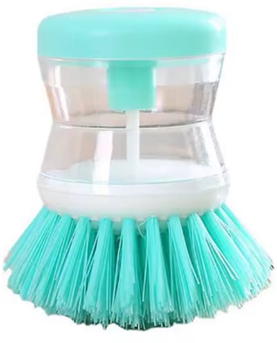 Scoby - Afwasborstel - Schoonmaakborstel - Keukenaccessoire - Zeepreservoir - Dish Brush - 3 stuks - Multicolour