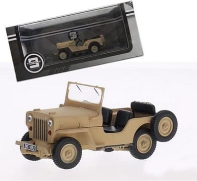 Jeep Willys CJ3B 1953 - 1:43 - Triple 9 Collection