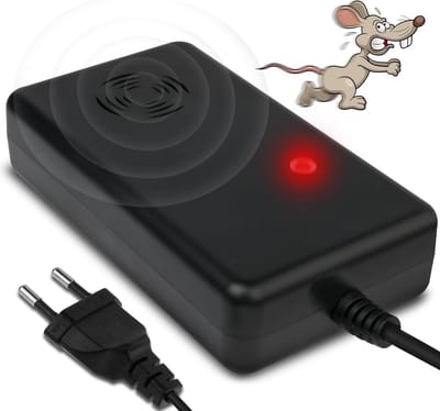 Effectieve Dierlijke Afschrikmiddelen voor Binnen en Buiten, Ultrasone Kattenafschrikker, Bescherming voor Huis, Zolder en Garage, 230V Aansluiting