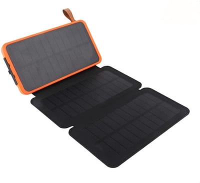 Zonnepaneel Kit - Opvouwbaar Paneel - Energie Opwekken - Flexibel Ontwerp - 200W - Zwart