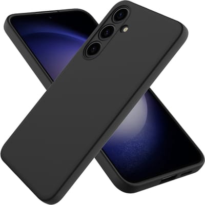Voor Samsung Galaxy S24 5G kleur vloeibare siliconen telefoonhoes (zwart)