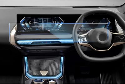 Navigatie Beschermfolie voor BMW X3 G45 2025-2027, Krasbestendige 9H Tempered Glass voor 14.9 Inch en 12.3 Inch Touchscreen, Ideaal voor GPS Bescherming
