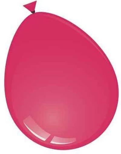 Ballonnen donkerroze (Ã˜30cm, 10st)