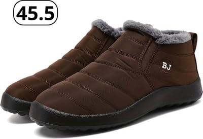 Livano Antislip Sneeuwboots - Snowboots - Wintersport Sneeuwschoenen - Ski Gadgets Voor Heren - Maat 45.5 - Koffie