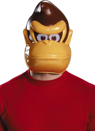 Vegaoo - Nintendo Donkey Kong masker voor volwassenen