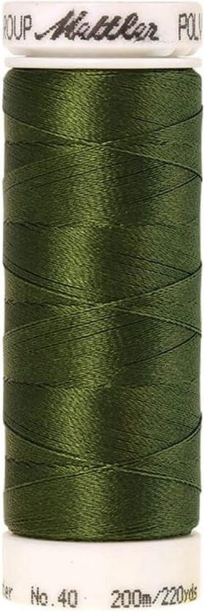 AMANN POLYSHEEN NAAI-BORDUURGAREN, COL-5934 GROEN, 200M, PER STUK.