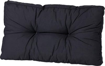 Madison florance rugkussen Basic 60x43 cm - zwart