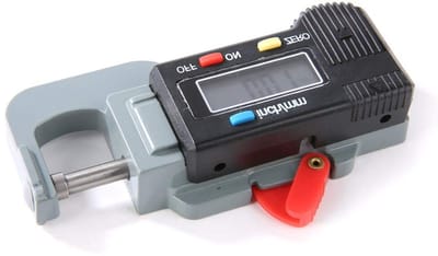 Digitale Diktemeter voor Sieraden en Papier, Roestvrijstalen Meetinstrument met Groot Display en Nauwkeurige Metingen