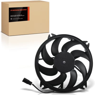 Frankberg 1x Motorradiator enkele ventilator