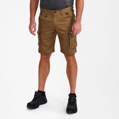 Engel X-treme werkshorts van stretchstof 6360-186 - Toffee Brown - 42