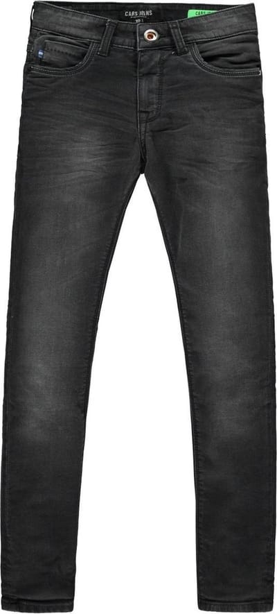 Cars Jeans Jongens Jog Jeans BURGO - Black Used - maat 140