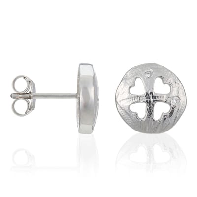 Orphelia Oorbel Zirconium Sterling Zilver 925