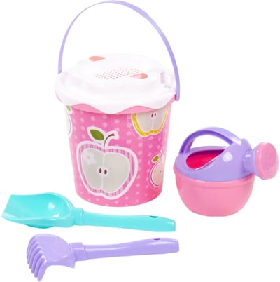 Cavallino Toys Cavallino XL Bucket Set Pink 5 pcs.