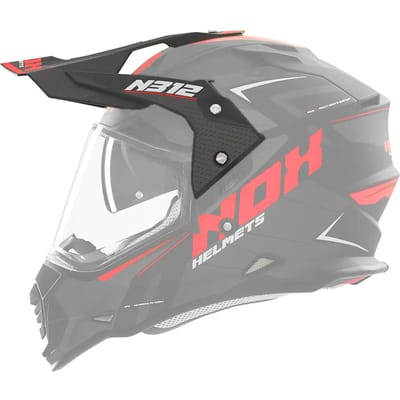 Motorhelm vizier Nox N312 Vapor