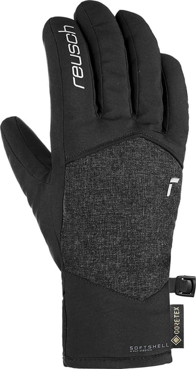 REUSCH - Mia - GTX - Dames - Handschoen - Black/Black Melange - Maat 7.0