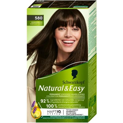 Schwarzkopf Natural &amp; Easy 580 Velvet Dark Brown 1 pcs