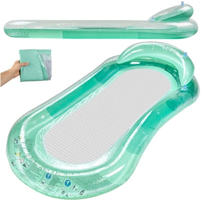 Bestway - Waterhangmat - Opblaasbaar Luchtbed Waterbed - Zwembad Lounge Matras voor Strand & Vakantie - Turqoise