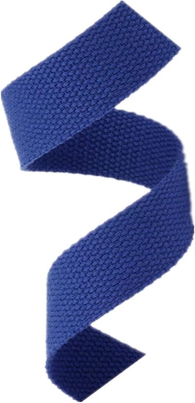 Katoenen Singelband - Stoffen Band Spanband - Tassen Repareren - Zacht Materiaal - 20 mm x 20 Yard - Blauw
