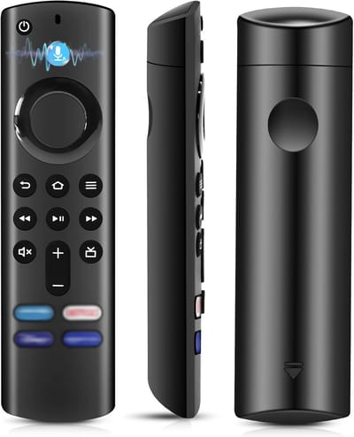 Universele Spraakafstandsbediening Vervanging voor Smart TV Stick (2e, 3e & 4K Generatie)