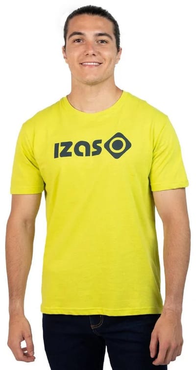 Izas Bailo M T-shirt Met Korte Mouwen Geel L Man