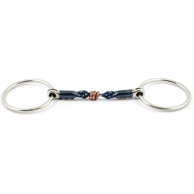 Dubbel bit voor paarden Jump'In Blue Steel
