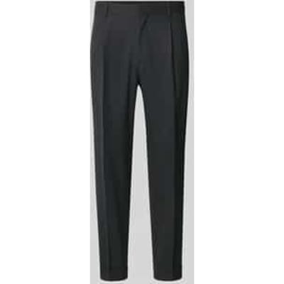 Regular fit pantalon met wol model 'LUIS'