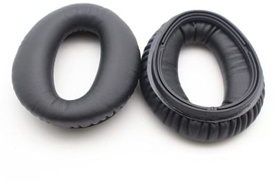 Dailygoods - Vervangende Oorkussens voor Lightspeed Zulu Aviation Headset - Zwart Kunstleer