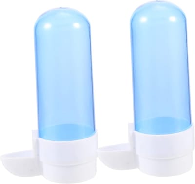 Famanu – Vogeldrinker - vogelvoorziening - waterfles voor vogels - vogelvoederdispenser - vogelvoederhuisje - waterkan - vogelvoer - vogelkooi - houder voor vogelhuisjes - plastic