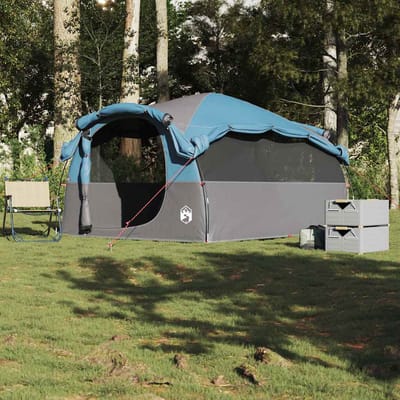 vidaXL - Tunneltent - 6-persoons - waterbestendig - blauw