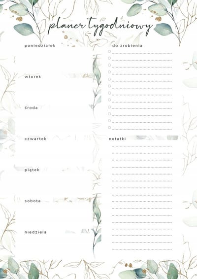 Wallvy - Magnetische Wekelijkse Planner - 30x42,5cm - Hoogwaardig Drukwerk - Meerdere Talen