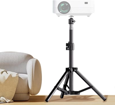 Projector Statief - Beamerhouder Laptopstandaard - Thuisbioscoop Buiten - Inklapbaar Intrekbaar - Verstelbaar 55cm