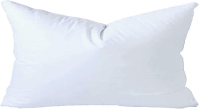 Kussen Vulling - Kussen Stuffer - Decoratief Gebruik - Hypoallergeen Dons Alternatief - 20x12 Inch - Wit