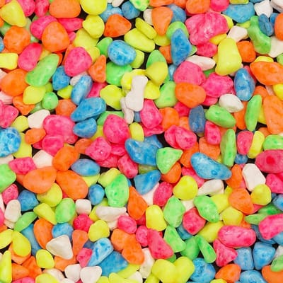 Decoratieve Stenen - Kiezels Vulling - Planten Verzorgen - Natuurlijk Materiaal - 3.6kg Zak - Neon Kleuren