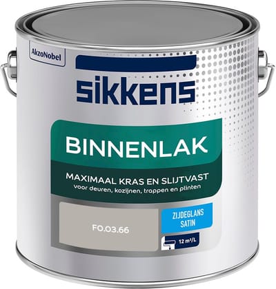 Sikkens - Binnenlak Zijdeglans - F0.03.66 - Mengverf - 2,5 L