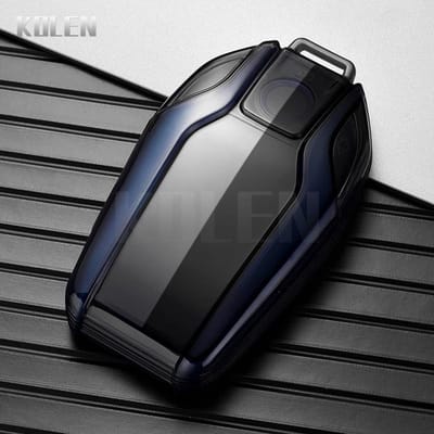 Coque en TPU pour clé de voiture pour Bmw X3 G01 G31 X5 G05 X4 G02 G30 G32 I8 X7 M5X F20 Protection d'accessoires pour clé de voiture à distance sans clé gray