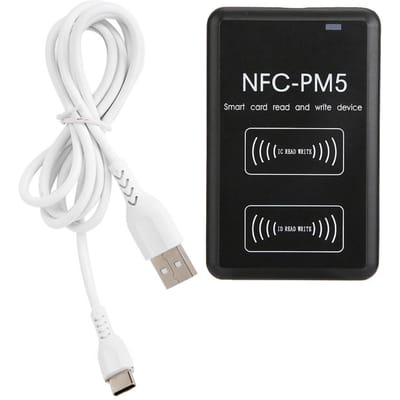 Duplicateur de carte de contrôle d'accès NFC, cryptage complet, décodage de carte d'identité/IC, pilote de logiciel